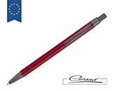 Ручка металлическая «Calvin Graphit», красная