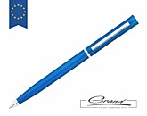 Промо-ручка шариковая «Union metallic», голубая