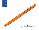 Промо-ручка шариковая «Union metallic», оранжевая