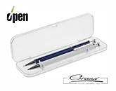 Набор «Attribute»: ручка и карандаш, белый с синим