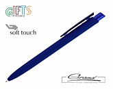 Промо-ручка шариковая «Detect Soft» (темно-синяя)
