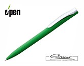 Ручка шариковая «Pin Soft Touch», зеленая