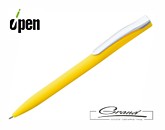 Ручка шариковая «Pin Soft Touch», желтая