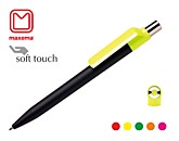 Ручка шариковая «Dot Gom KF CR», с покрытием soft touch