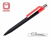 Ручка «Dot Gom KF CR», черная с красным