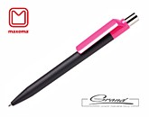 Ручка «Dot Gom KF CR», черная с розовым