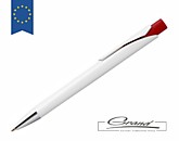 Ручка шариковая «Pavo White», белая с красным