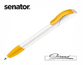 Ручка шариковая «Hattrix Polished Soft», белая с желтым