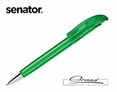 Ручка шариковая «Challenger Clear Metal», зеленая