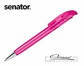 Ручка «Challenger Clear Metal», розовая