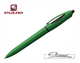 Ручка шариковая «SI», зеленая с черным