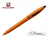 Ручка шариковая «SI», оранжевая с черным