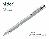 Ручка с покрытием soft touch «Beta Soft», серебряная