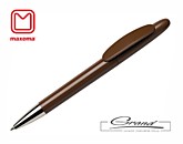 Ручка шариковая «Icon Chrome», коричневая