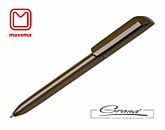 Ручка шариковая «FLOW PURE», глянцевый корпус, коричневая