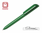 Ручка шариковая «FLOW PURE», глянцевый корпус, зеленая