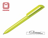 Ручка шариковая «FLOW PURE», глянцевый корпус, зеленое яблоко