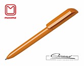 Ручка шариковая «FLOW PURE», глянцевый корпус, оранжевая