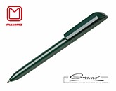 Ручка шариковая «FLOW PURE», глянцевый корпус, темно-зеленая