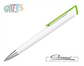 Ручка «Support», белая с зеленым