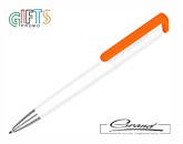 Ручка «Support», белая с оранжевым