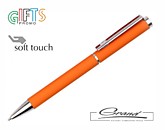 Ручка металлическая «Titan», оранжевая