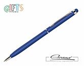 Ручка-стилус металлическая «Slim Stylus», синяя