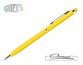 Ручка-стилус металлическая «Slim Stylus», желтая