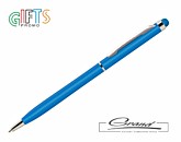 Ручка-стилус металлическая «Slim Stylus», голубая