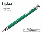 Ручка металлическая «Beta Soft Mirror», зеленая