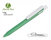 Промо-ручка шариковая «Zen Soft», зеленая