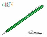 Ручка металлическая «Viva Chrome», зеленая