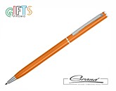 Ручка металлическая «Viva Chrome», оранжевая