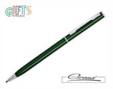 Ручка металлическая «Viva Chrome», темно-зеленая