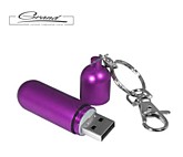 USB-флешка «Ампула», фиолетовая