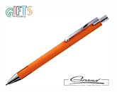 Ручка металлическая шариковая «Elegant Soft», оранжевая