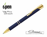 Ручка шариковая «Keskus Mirror Gold», темно-синяя