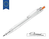 Ручка шариковая «Rpet Pen», прозрачная с оранжевым