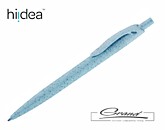 Эко-ручка шариковая «Camila» из соломы, голубая