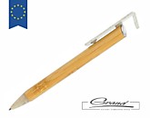 Эко-ручка «Clarion» из бамбука, с подставкой для смартфона