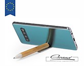 Эко-ручка «Clarion» из бамбука, с подставкой для смартфона в СПб