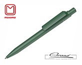 Эко-ручка шариковая «Dot Matt Re», зеленая