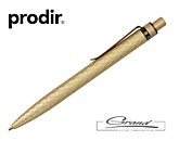 Ручка с минералами «Prodir QS01 PQSS Stone», золотистая