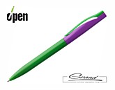 Ручка шариковая «Pin Special», зеленая с фиолетовым