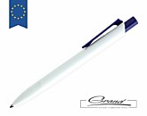 Ручка «Max White», белая с темно-синим