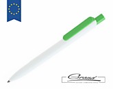 Ручка «Max White», белая с зеленым