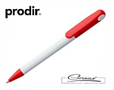 Ручка шариковая «Prodir DS1 TPP», белая с красным