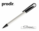 Ручка шариковая «Prodir DS1 TPP», белая с черным