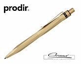 Ручка с минералами «Prodir QS20 PQS-S Stone», золотистый