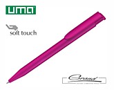 Ручка шариковая пластиковая «Happy Gum», розовая